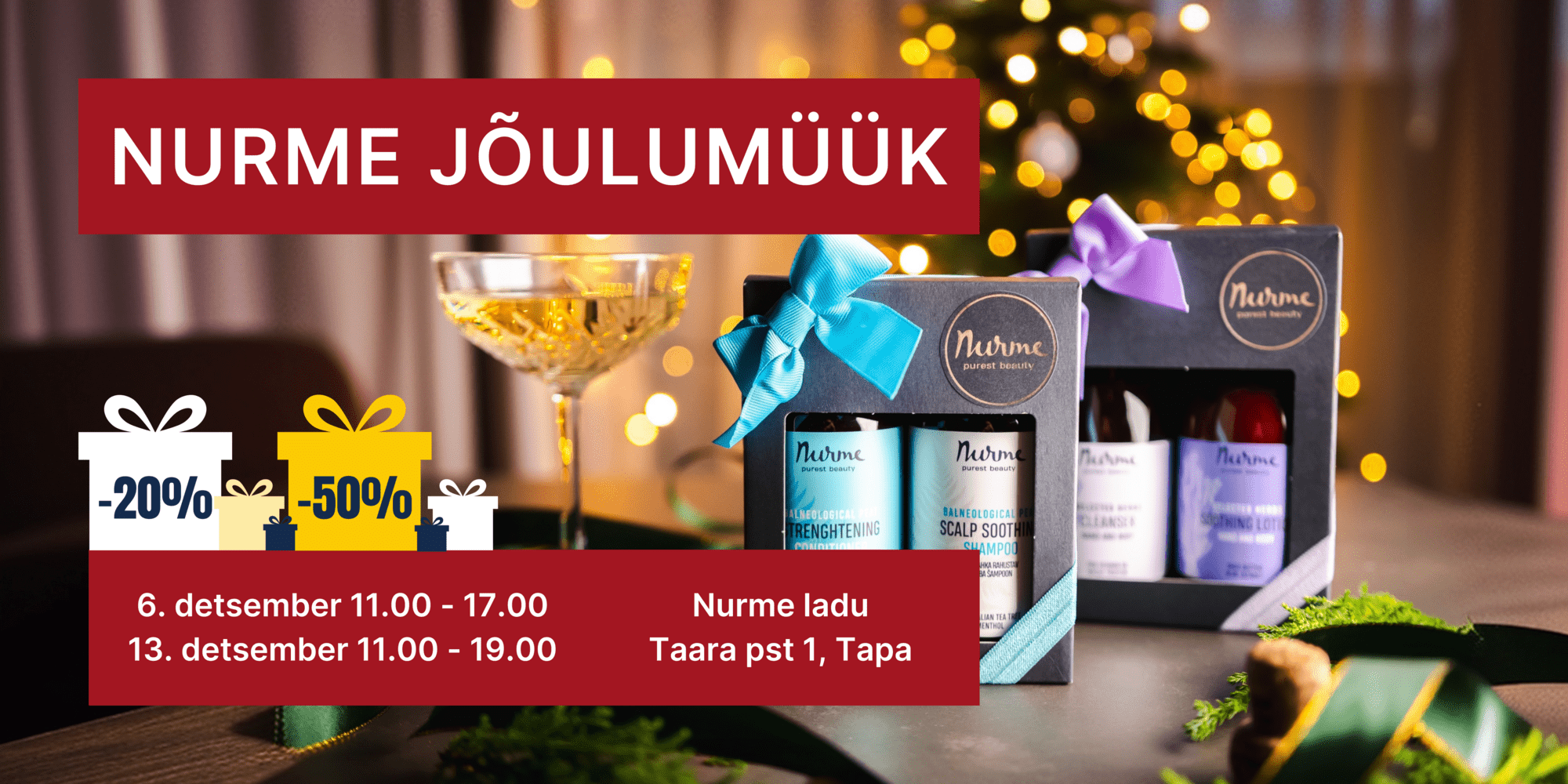 JÕULUMÜÜK NURMES!